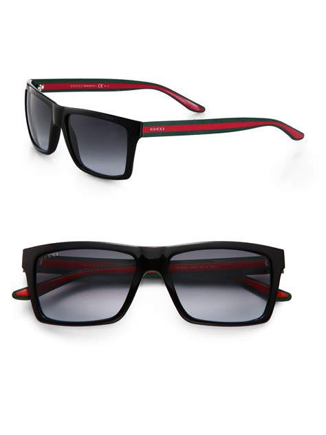 Gucci stripe sunglasses